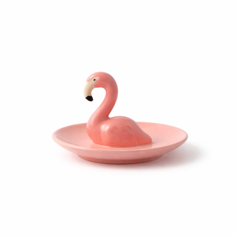 The Daisy Edit Trinket Tray - FLAMINGO